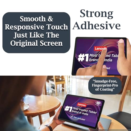 Image of Tough Lee Tempered Glass Screen Guard Protector for Lenovo Tab M11-11 inch /For Lenovo Idea Tab 11 inch 2025 (Anti Scratch, FingerPrint, SmudgeProof) (with Easy Installation Kit) (Pack of 1)