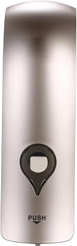 Decdeal Soap Dispenser, CHUANGDIAN 300ml No Drilling Shower Dispenser Wall Mounted Manual Bathroom Shower Gel Liquid Shampoo Sanitizer Dispenser Holder for Hotel, Office, Home, Healthcare Facilities