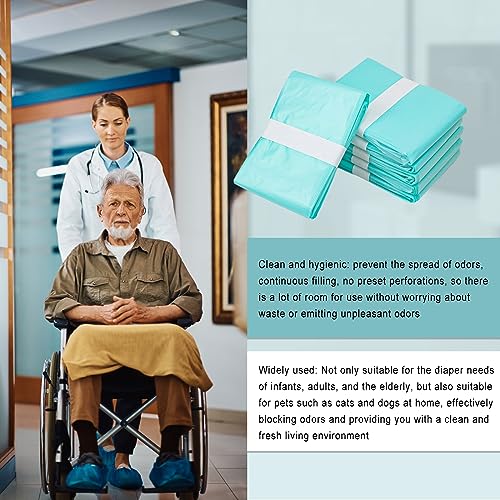Image of Terdey Adult Diaper Disposal Liners, 12 Count, Waterproof, Durable, Flexible, Odor Blocking, Compatible with Diaper Pails