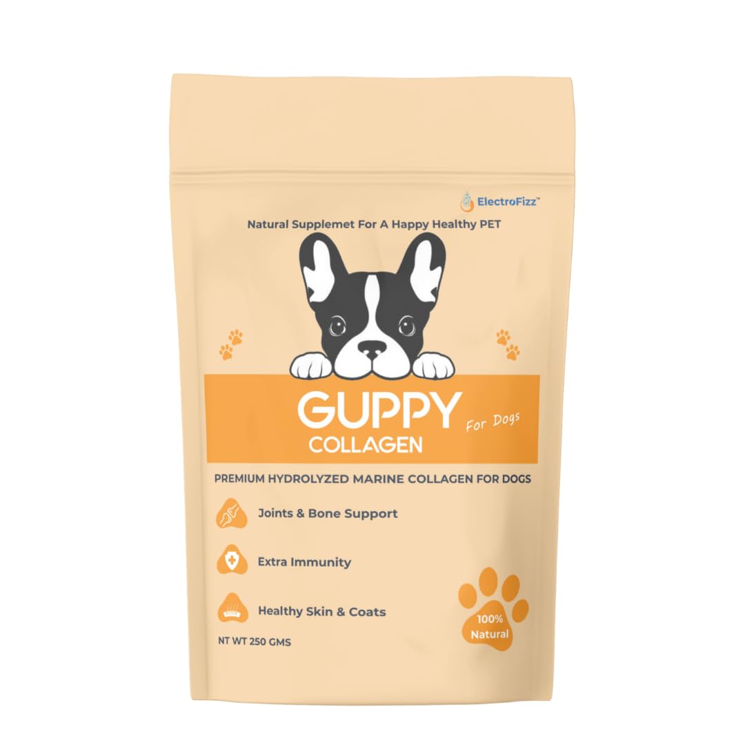 Hydrolysed Marine Collagen Powder for Dogs for Bone and Joint Health, Osteoarthritis, Healthy Coat and Skin Health, Digestive System Non GMO, Gluten Free, Soy Free- 250 GMS (B0D7PVBRTT) Amazon Price History, Amazon Price Tracker