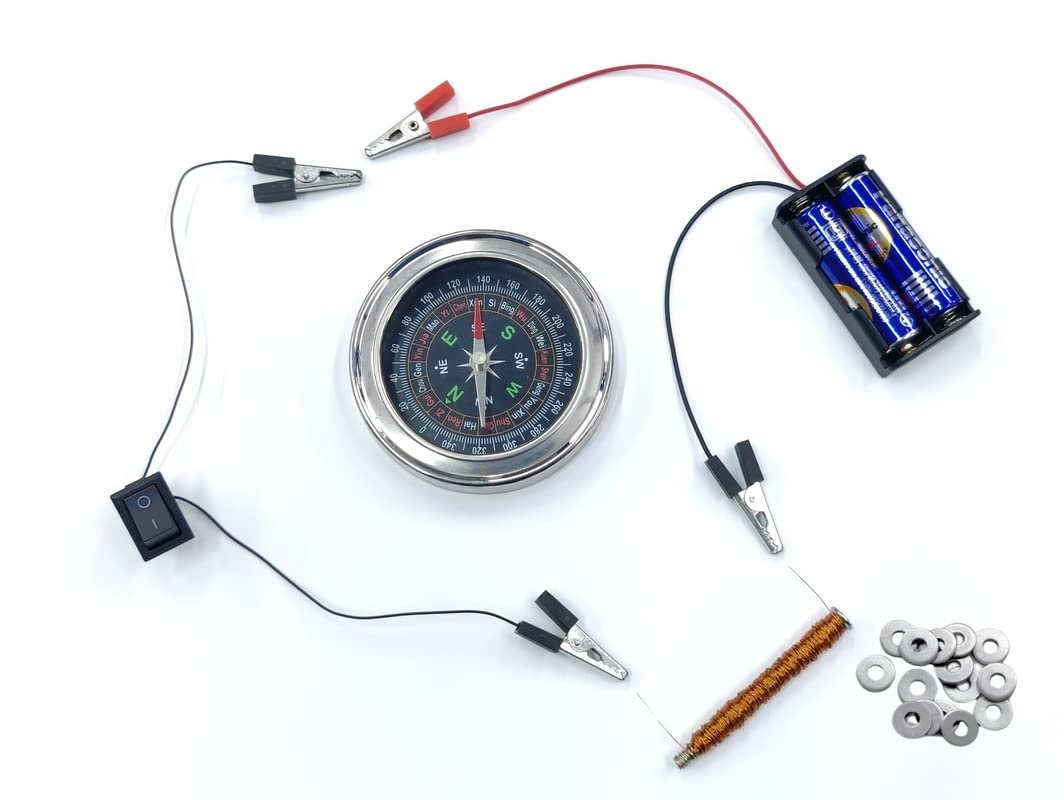 ERH India Electromagnet Science Project Kit Working Model with 75 mm Magnetic Direction Compass for School Students (B0BBB24M7X) Amazon Price History, Amazon Price Tracker
