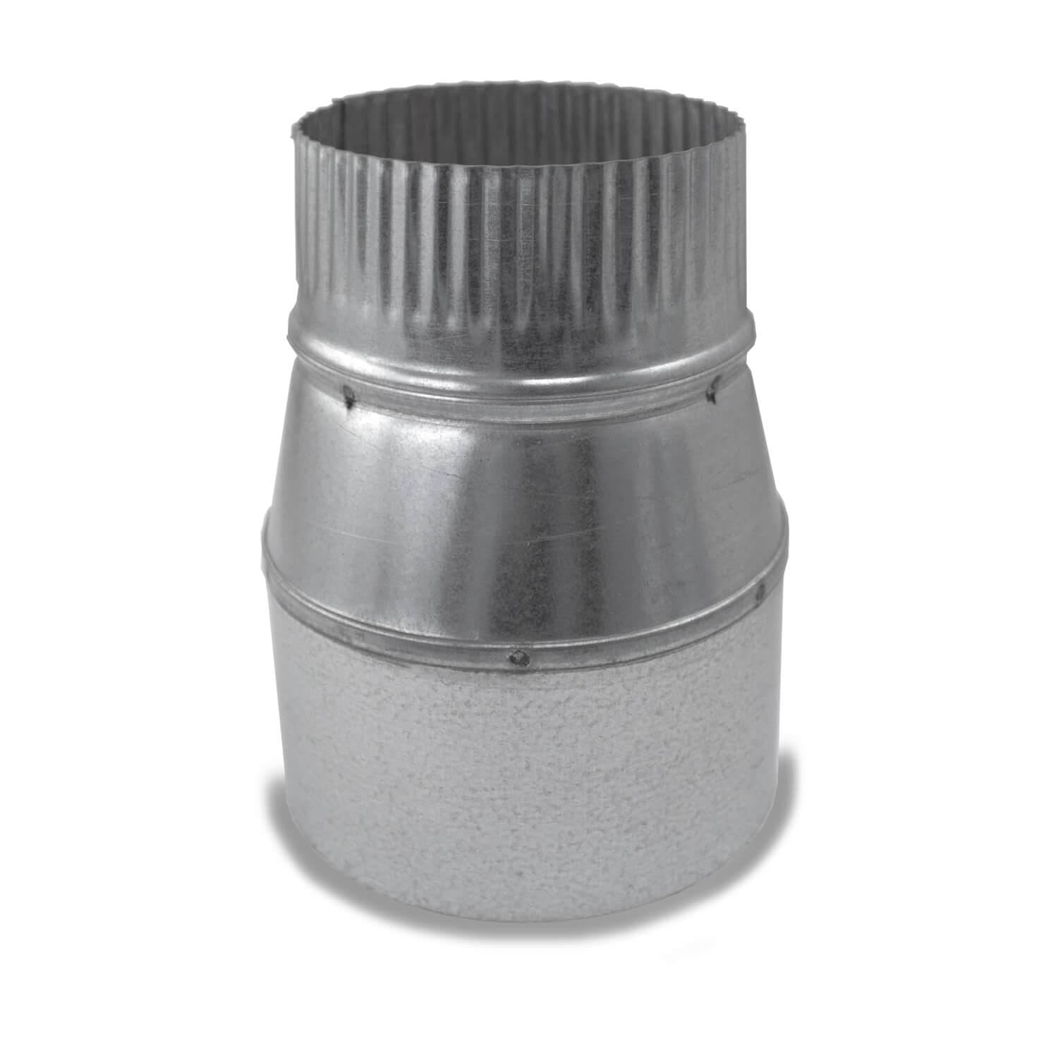 CAEXVEN Reducción Para Chimeneas En Acero Galvanizado - Serie Lisa - 300 A 250 Mm