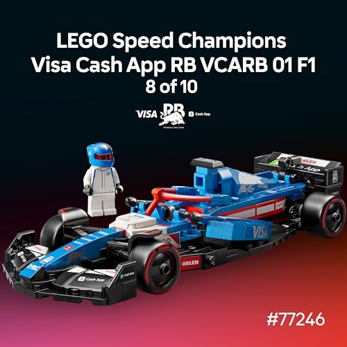 LEGO Speed Champions Ultimate Formula 1 Collector's Pack - Contains 10 Sets in 1 - Includes Exclusive Poster - Collectible F1 Model Car Kit - Gift for Race Car Fans - 66802 - image 7