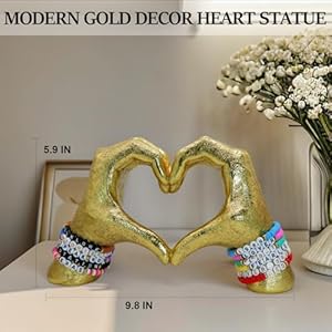 Golddecorhearthandsstatuelivingroombedroomdecorationlovefingermoderngesturesculpturesforhomeshelfdeskwalldecorvalentinesdayweddinggiftsforfamilysfriends Urban Country Home Decor Gold decor heart hands statue living room bedroom decorationlove finger modern gesture sculptures for home shelf desk wall decorvalentines day wedding gifts for familys friends urban country home decor