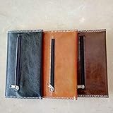 Pochette à Cigarettes en Cuir, Filtre, Pochette en Papier à Rouler (Café)...