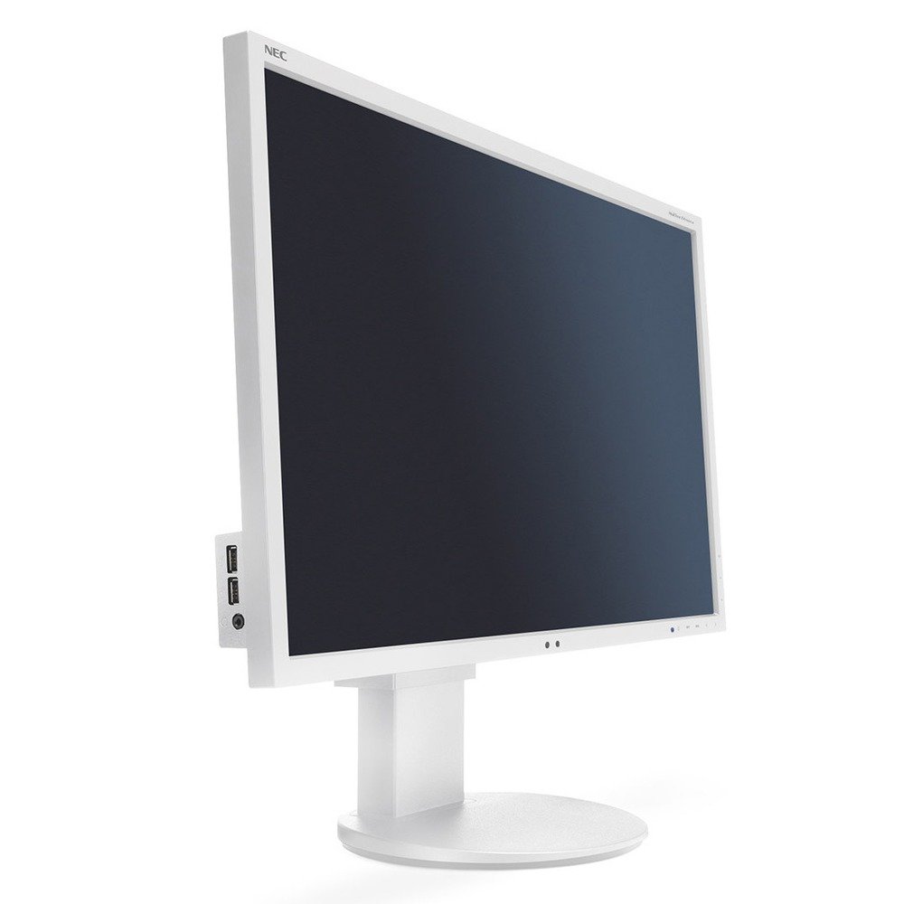 NEC 60003409 60,9 cm (24 Zoll) LED-Monitor (DVI, HDMI, 5ms Reaktionszeit) weiß