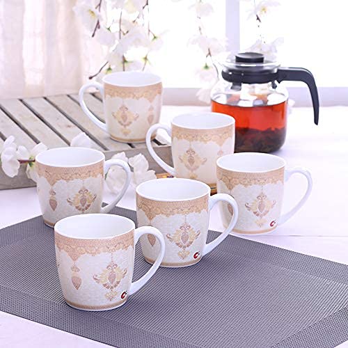Image of Clay Craft - Alton Coffee Mugs Set, 6-pieces, 230ml, Hilton H375