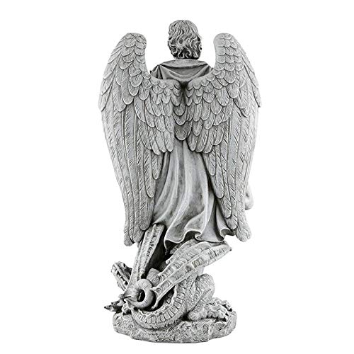 Estatua de Arcángel San Miguel Guerrero 24 pulgadas miniatura 2