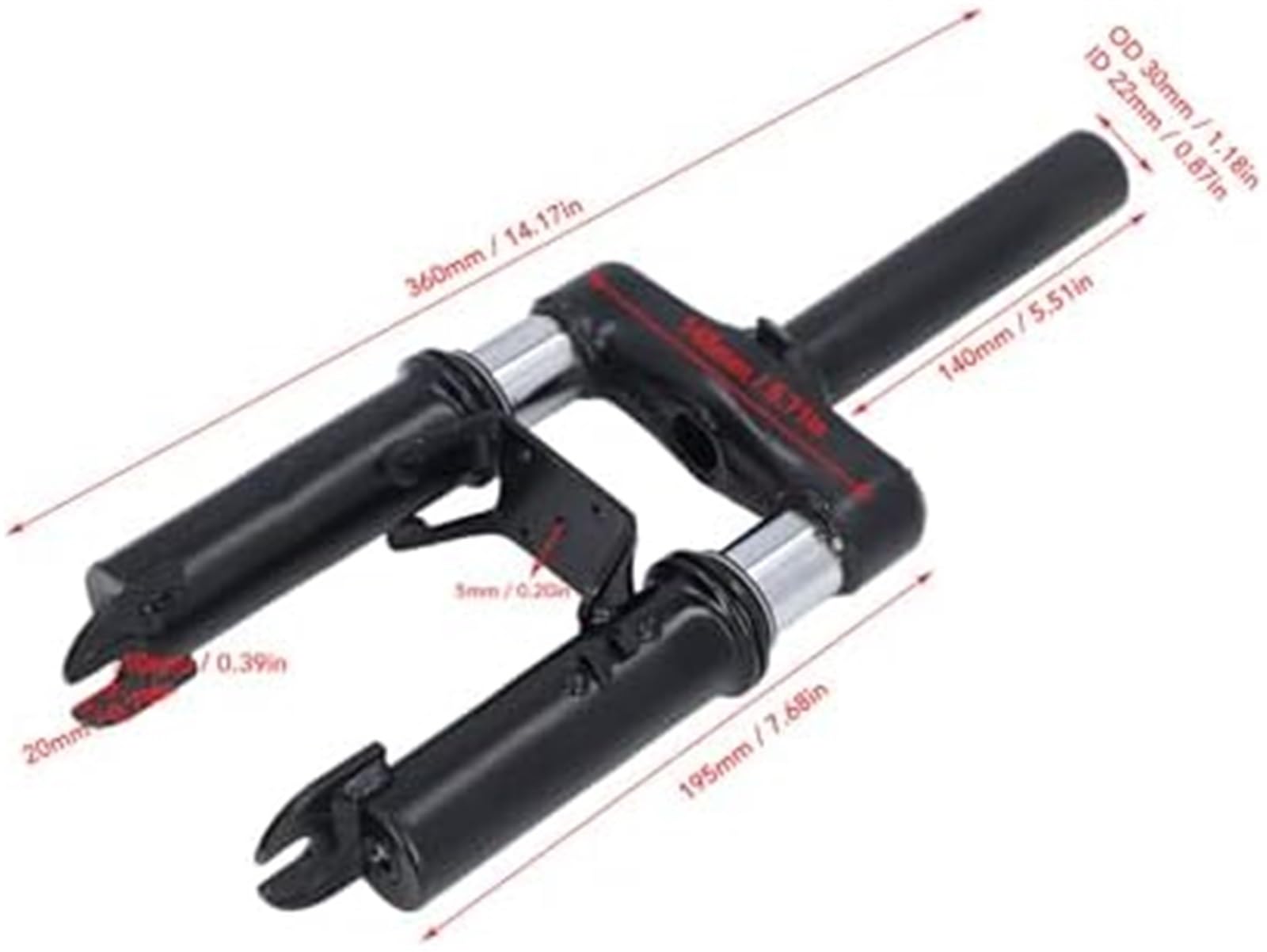 Suspension pour Avant, Fourche, for Trottinette électrique