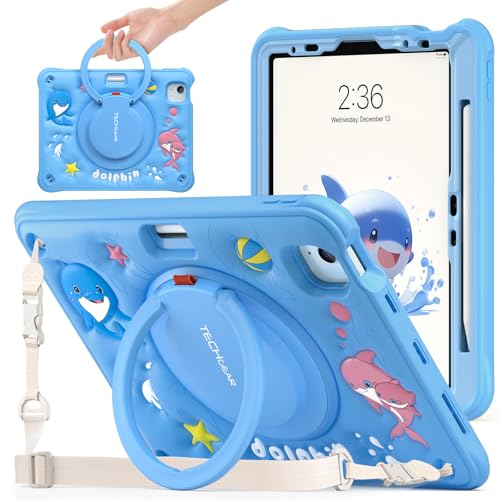 Ya en manzanajugosa.com: TECHGEAR BubblyToons - Funda infantil para Apple iPad Air de 11 pulgadas (M3 2025 / M2 2024) Air de 11.9 pulgadas, 4ª y 5ª, iPad Pro de 11 pulgadas (2018-2022) para guardería, funda resistente y suave