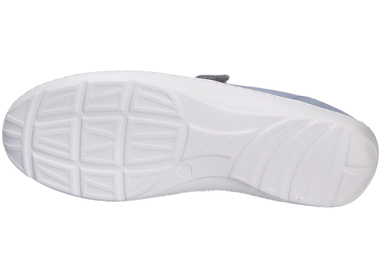 Waldläufer Henni-Soft Denver (cuir nubuck)/stretch crocus Sky Argento, largeur H 496H33-300-267 Bleu