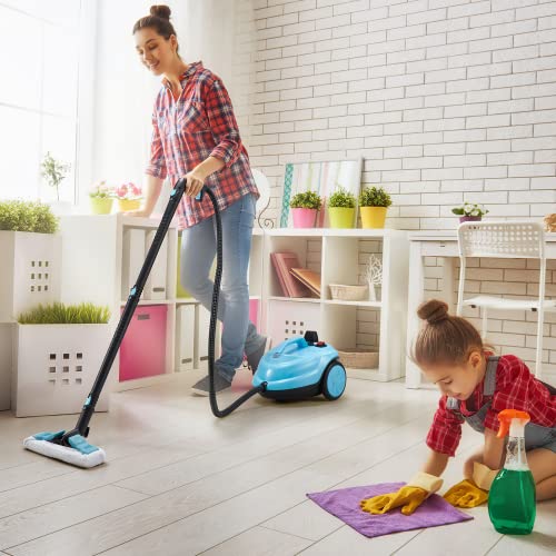 DNYKER Steam Cleaner & Wallpaper Removal, Multipurpose Power Steamer, Steamer For Clothes, Floor, Couch, Car Detailing Cleaner, Carpet Steam Cleaner, 19 Attachments Included - Thumbnail 6