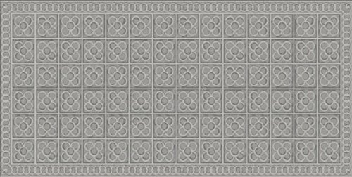 ACOMODA'T Alfombra de Vinilo - Mosaico hidráulico aceras de Barcelona/Barcelona Sidewalk Vinyl Carpet 60x120 cm