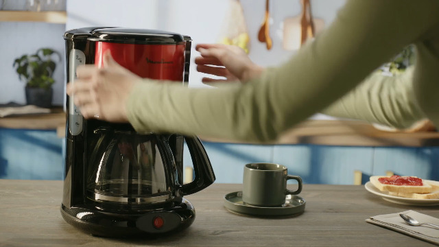 Cafetera Moulinex FG360D11 - 1000W, 1.25L, Antigoteo, Función Keep Warm