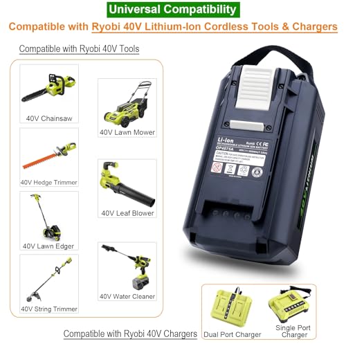 Ryobi 40V Battery Compatibility