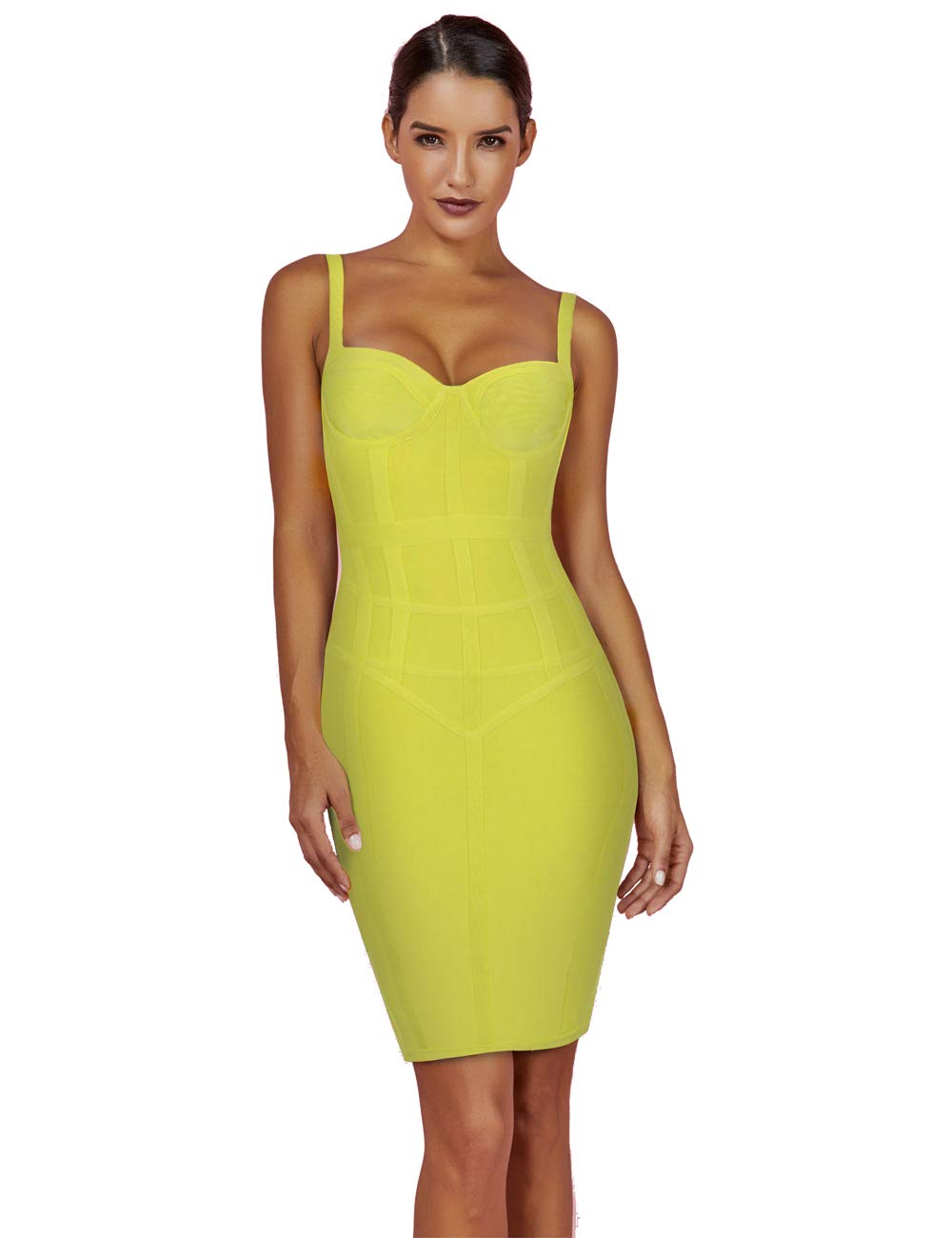 Robe de cocktail sans manches en rayonne fluide avec bretelles - 8