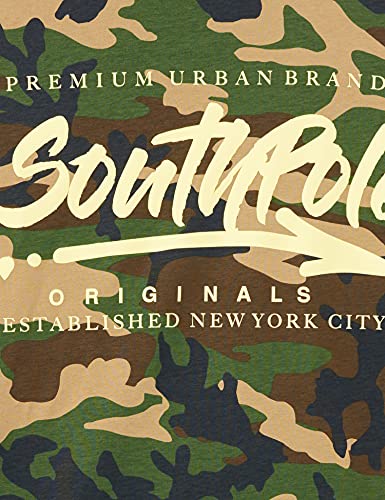 Southpole Maglietta a Maniche Corte T-Shirt