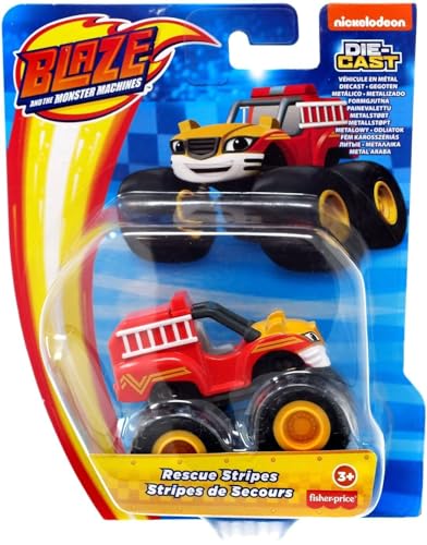 Fisher-Price Blaze et les Monster Machines Véhicule moulé sous pression – Bandes de sauvetage