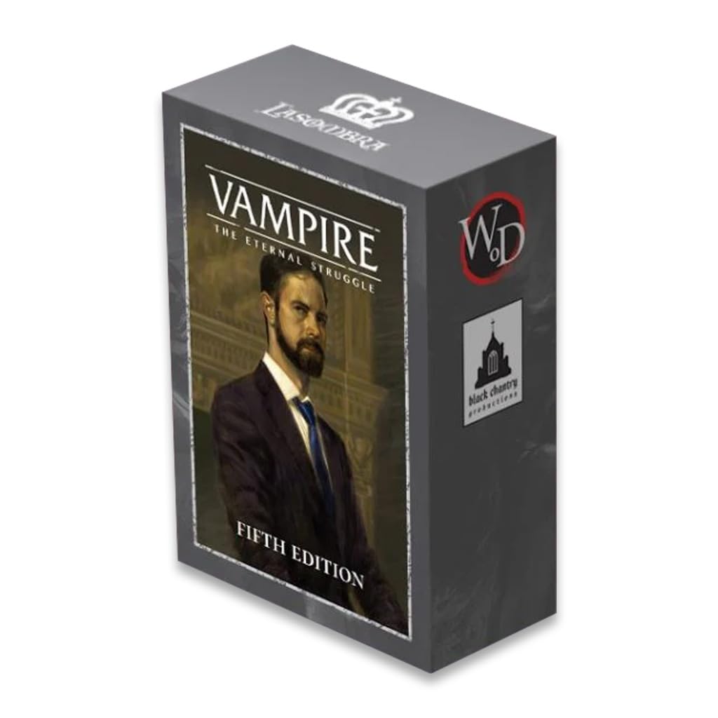 Black Chantry Productions Vampire The Eternal Struggle 5th Edition Lasombra | Preconstructed Deck | Card Game