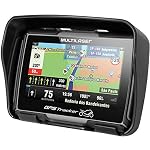 Navegador GPS para Moto LCD 4,3 Pol. Touch Resistente a Água Case com Carregador Multilaser - GP040 14 51PG4 ROn7L. SL500 . SS150