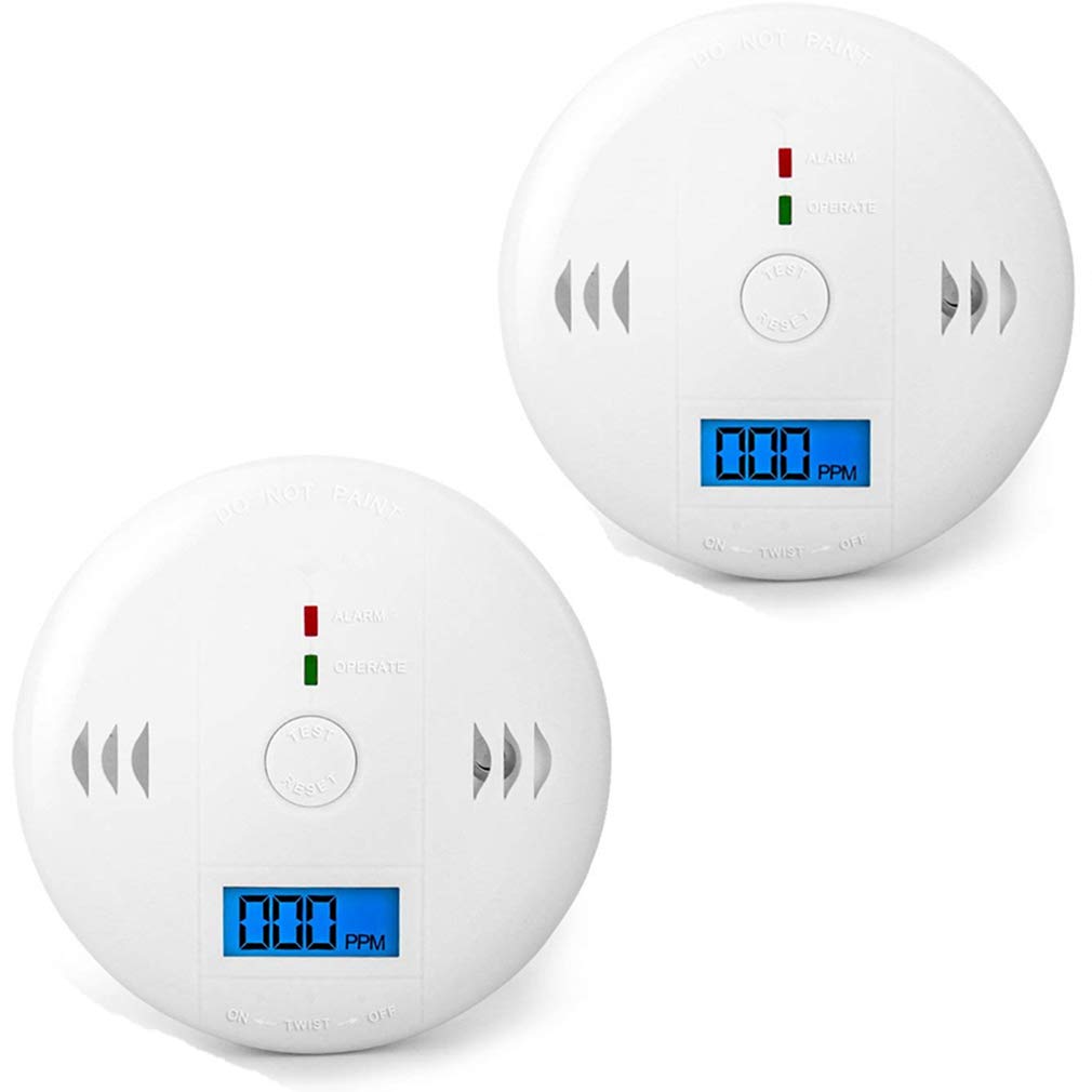 Carbon Monoxide Detector Co Alarm, HECOPRO Digital Display Carbon Monoxide Alarm, Electronic Equipment, Power Detection Eq...