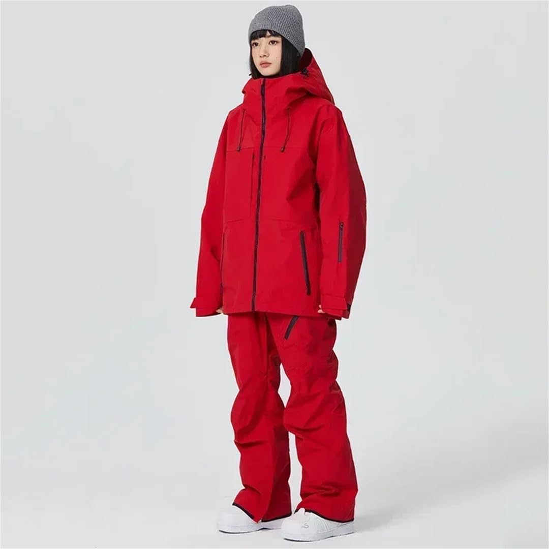 Unisex Outdoor Ski Suits Snowboard Sci Tuta Sport Impermeabile Neve Felpa Con Cappuccio Vestiti Pantaloni Set
