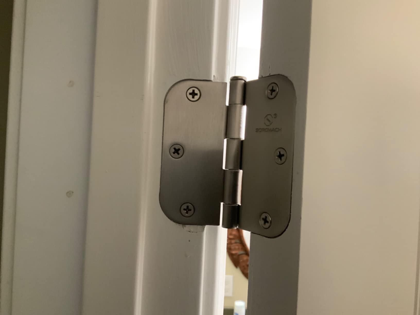3.5" Door Hinges, 5/8" Radius photo review