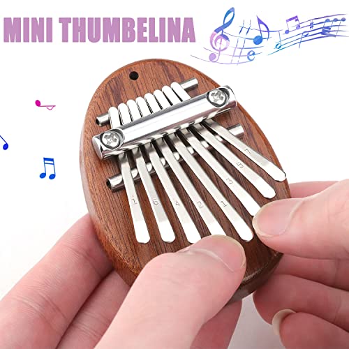Delsen Kalimba 8 clés, piano à pouce professionnel Kalimba, instrument Kalimba Thumb Piano Marimba, mini piano portable… - Les Beatles, Paul McCartney, John Lennon, RIngo Starr, George Harrison Delsen Kalimba 8 clés, piano à pouce professionnel Kalimba, instrument Kalimba Thumb Piano Marimba, mini piano portable… – Image 4