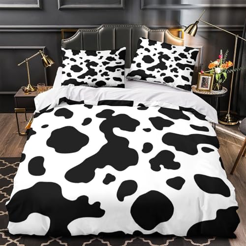 Housse de couette chat cosmique lit 260x220 effet 3D confortable - 2