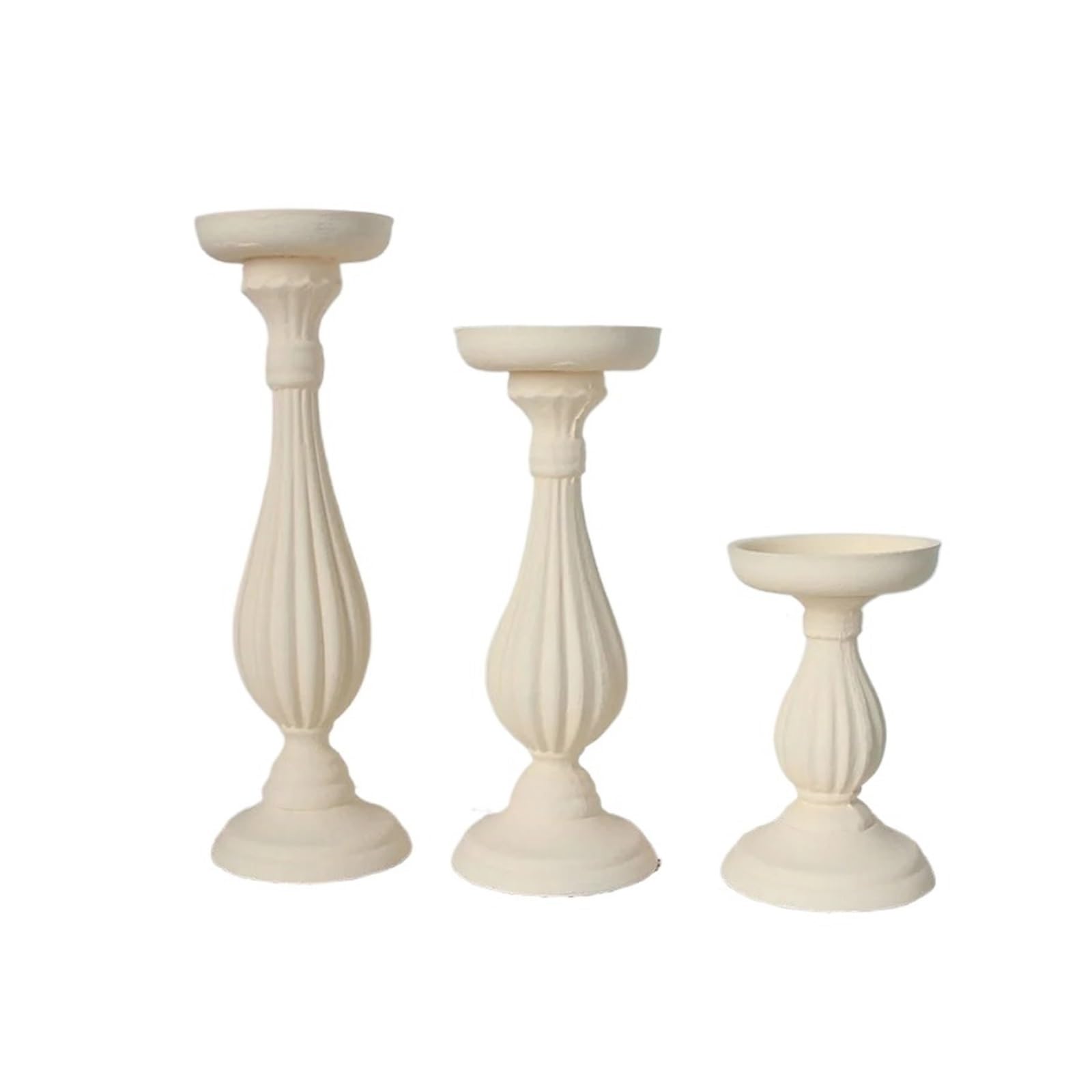 Portacandele in Legno per Matrimonio Set di 3 portacandele tealight in legno for mensola da tavolo, matrimonio, moderni a lume candela in, inaugurazione della casa