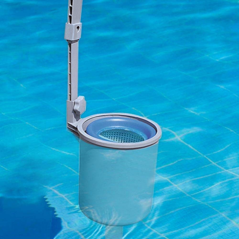 zaizai Skimmer Piscina, Skimmer Superficie Piscina, Supporto a Parete Skimmer Superficie Piscina Skimmer Automatico per la Manutenzione Quotidiana della Piscina