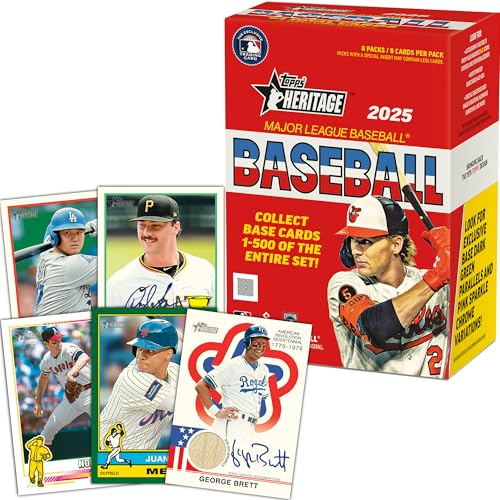 topps 2025 heritage baseball - value box