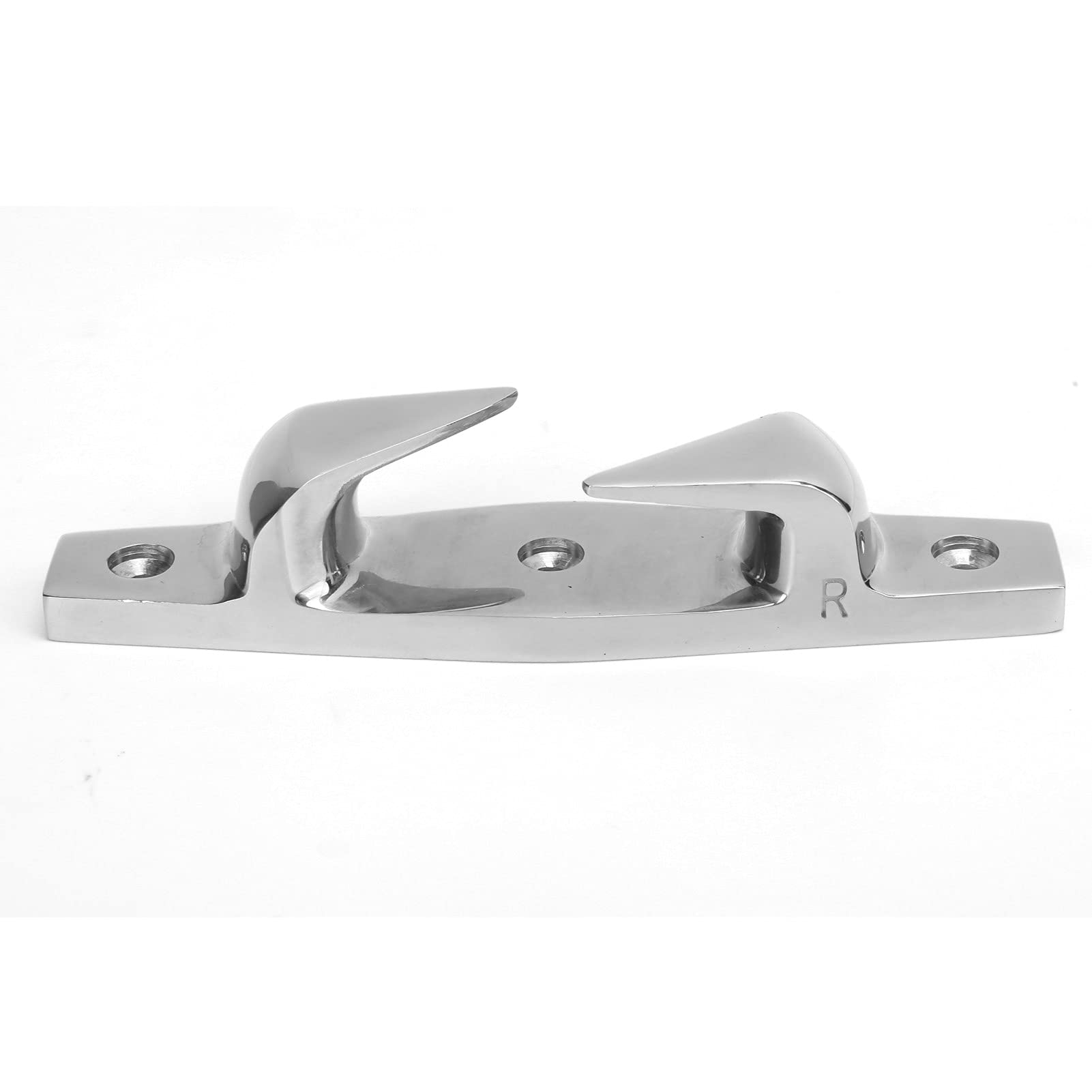 QERLONG 152mm 6in Right Bow Chock Stainless Steel Hollow Fairlead Anchoring Mooring Cleats Marine Sailing Parts