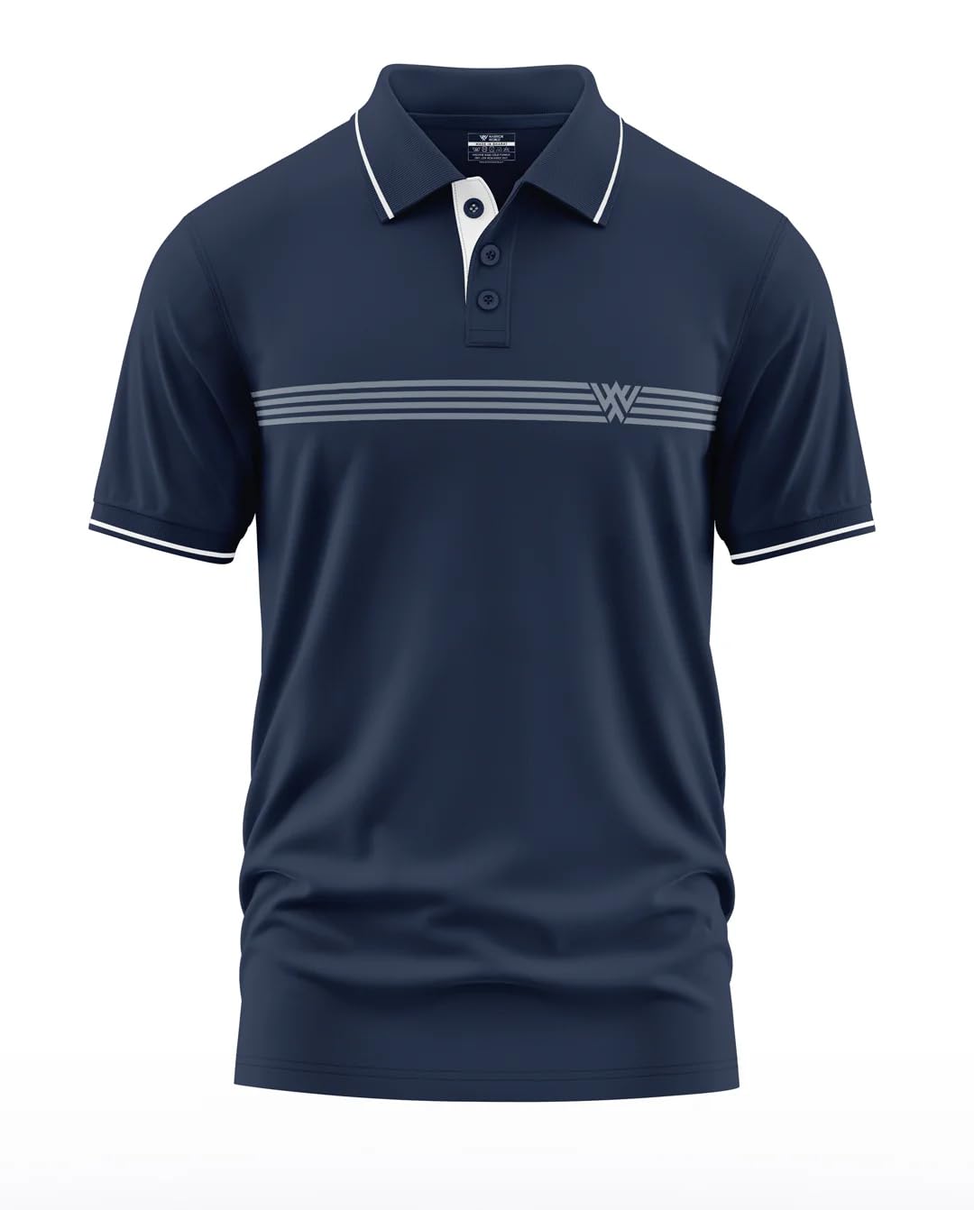 warriorworld Men’s 100% Cotton Polo T-Shirt | Classic Fit | 270 GSM Premium Fabric | Sustainable & Organic Casual Wear-picture-27