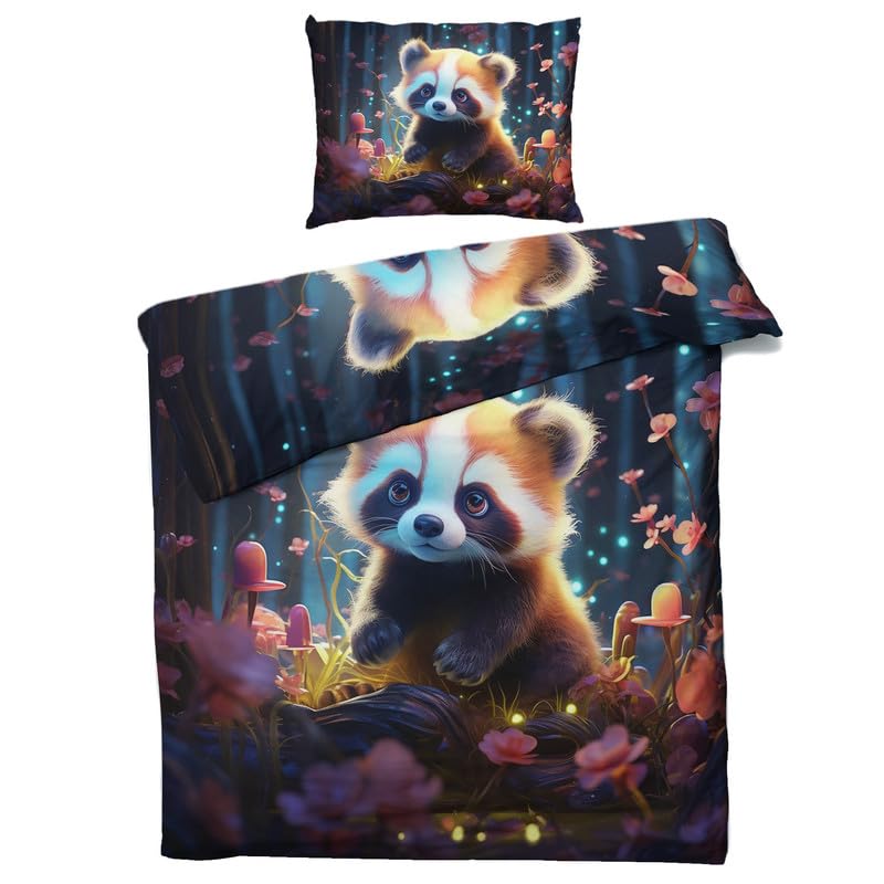 Animal Pictures Leeuw Art – Dekbedovertrek – Eenpersoons – 140 x 200 cm