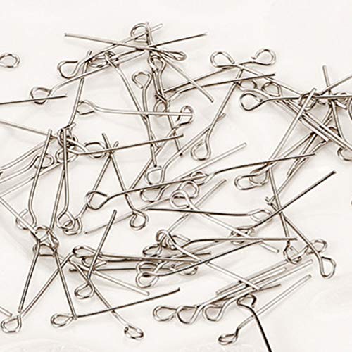 Pinos de pesca para pesca, 100 peças de anzol de pesca de aço inoxidável isca de peixe acessórios gi