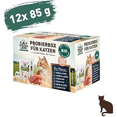 Wildes Land - Nassfutter für Katzen - Mix - Bio Cover