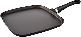 Classic 11 inch Square Nonstick Griddle – Compatible with Gas and Electric Stovetops, Metal Utensil Safe, Oven Safe to 500°F, Dishwasher Safe