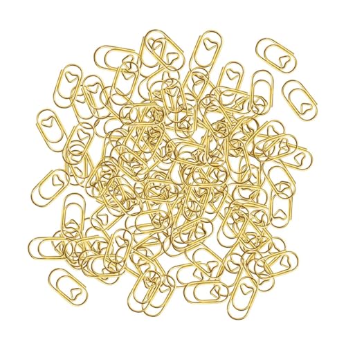 KiBcsLic 100x PaperClip Clips Vintage OfficéAĜ̂̂߂ɃNbv܂, 