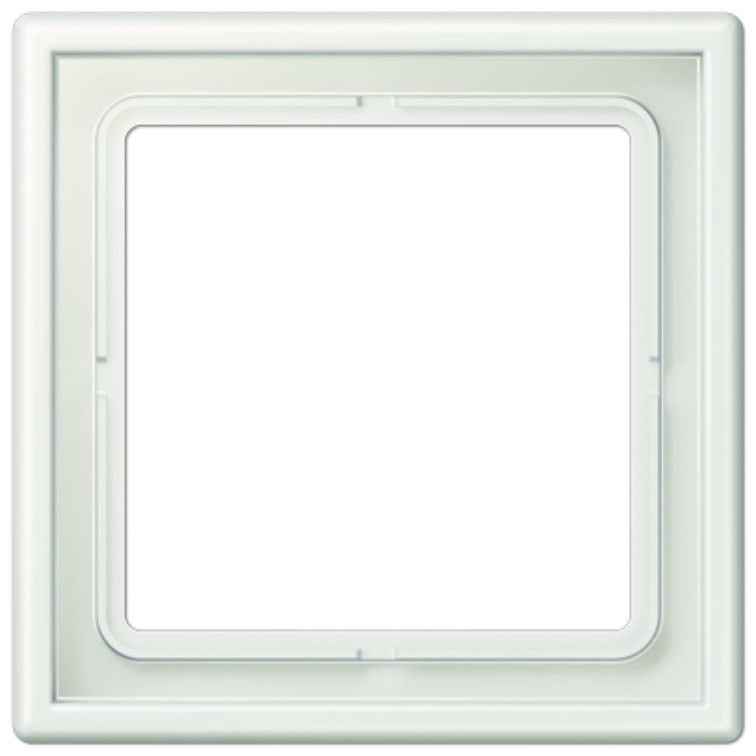 Cadre simple LC32024 JUNG LC981210 pour masquer les défauts muraux