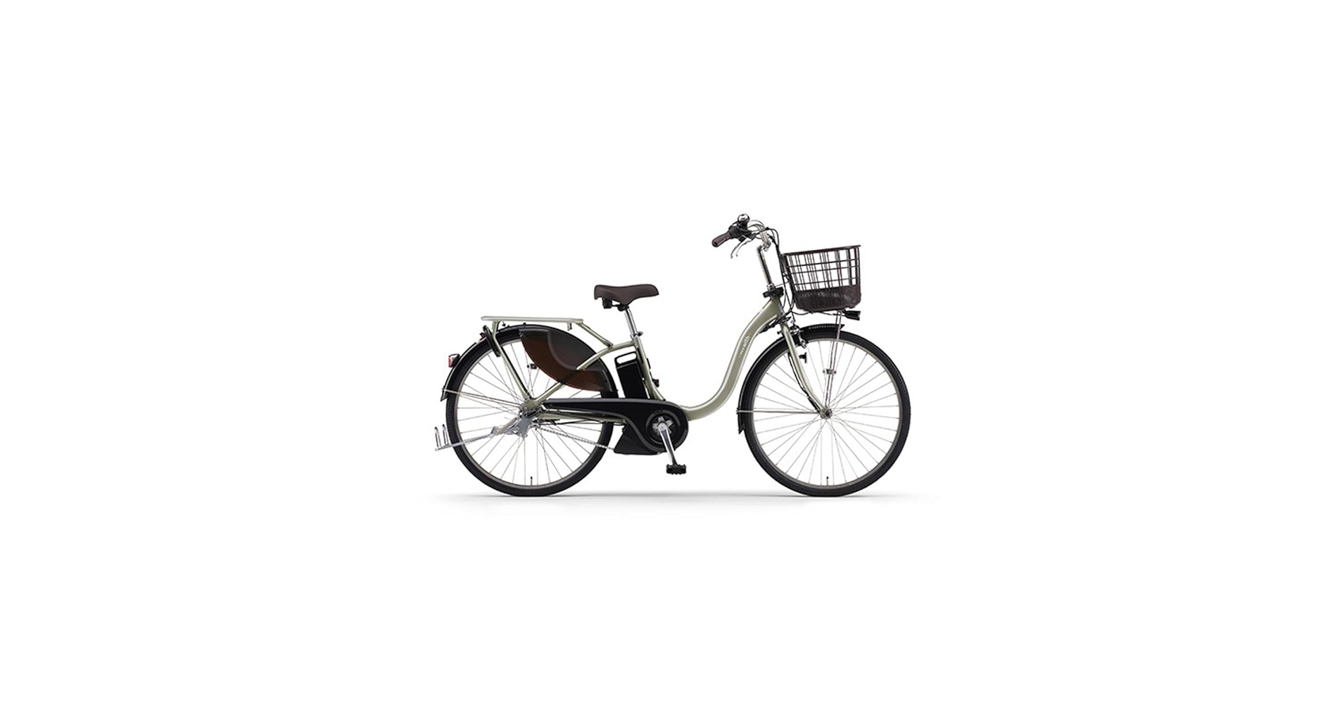 ふねん　電動アシスト自転車 ヤマハパスwith 26型 電動アシスト自転車 PAS With 26インチ マットナチュラル
