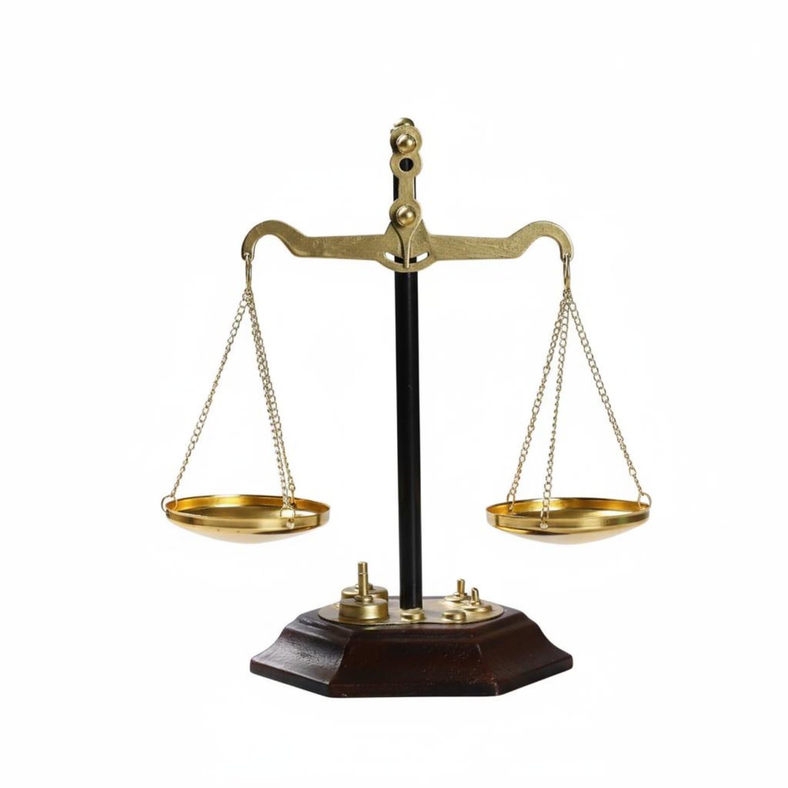 Decorative Balance of Fairness Rustic Look Balance of Fairness Sculpture Decorative Balance Scale Sturdy Vintage Balance Scale, Coffee-picture-24