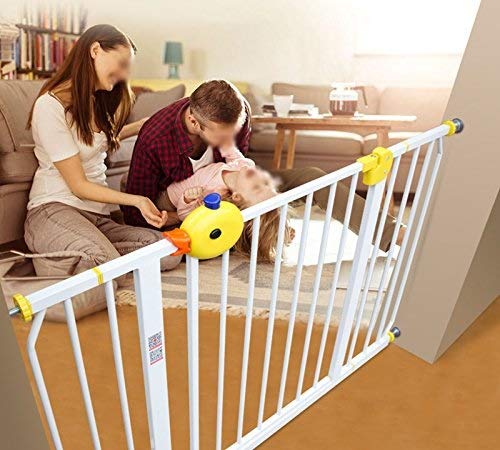 Parcs pour animaux de compagnie et barrière d'escalier en métal pour sécurité maison - 7