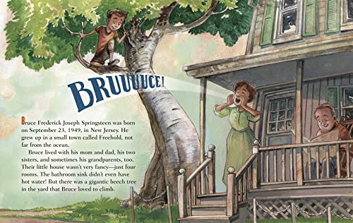 Bruce Springsteen A Little Golden Book Biography (Little Golden Book Biographies) - Image 2