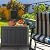 MAIUSCOLI 44 Gallon Outdoor Deck Box, Lockable Waterproof Outdoor Storage Boxes For Garden Tools,Indoor Cushions,Accessories Outside Storage Resin Weatherproof Container(Black)