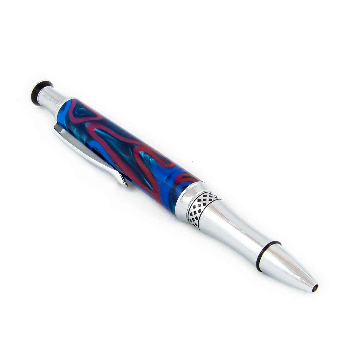 Fire and Ice Phoenix Pen with Chrome