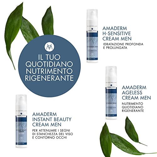 AMADERM Instant Beauty Men 100ml | Crema Uomo Viso...