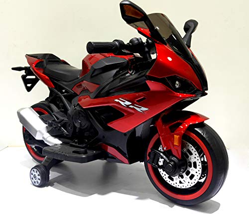 TAMCO 12V Ride on motorcyclewith Hand Racing /Foot Brake/Light Wheel/PU seat Kids Ride on Toys