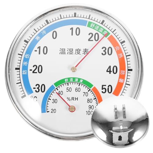 CIYODO Reptile Terrarium Thermometer Humidity Gauge Dual-Scale Easy-to-Read for Enclosure Monitoring