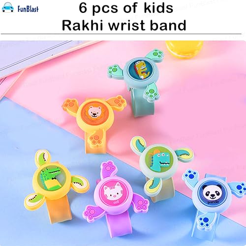 Image of FunBlast Space Wrist Band for Kids - Kids Wrist Bands for Boys and Girls, Slap Band Cute Bracelet with LED Light Up, Return Gift for Kid